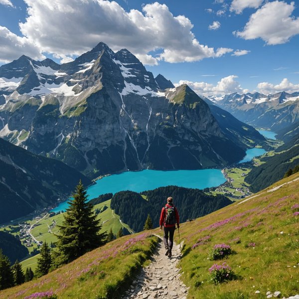 Quels sont les meilleurs sentiers pour une randonnée en haute montagne en Suisse?